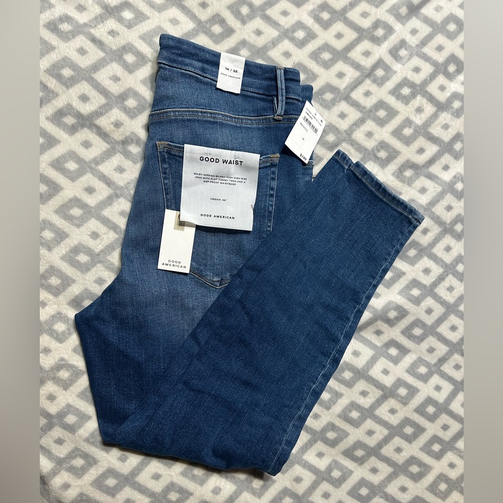 Good American Indigo Denim Skinny jeans